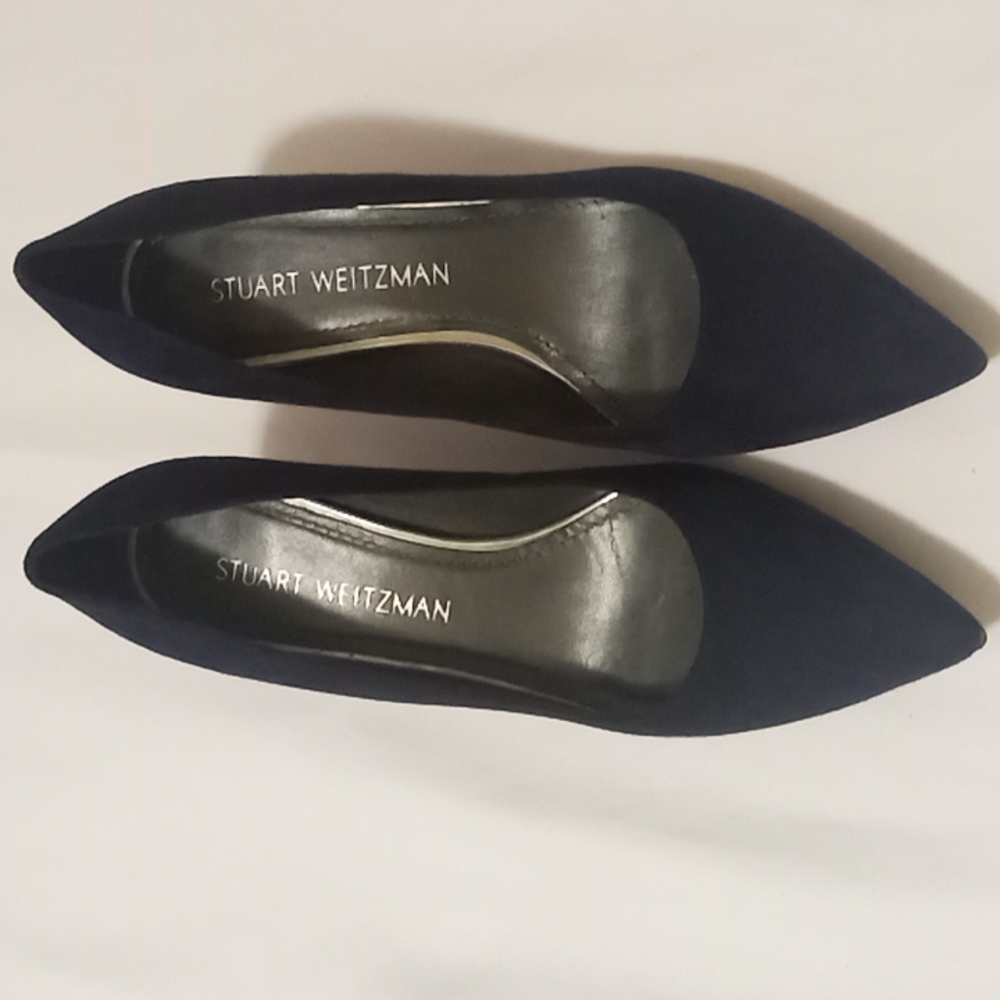 Stuart Weitzman shoes 6.5 M navy blue